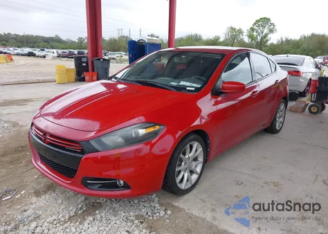2013 Dodge Dart Rallye из США, поврежденный, VIN 1C3CDFBHXDD643126